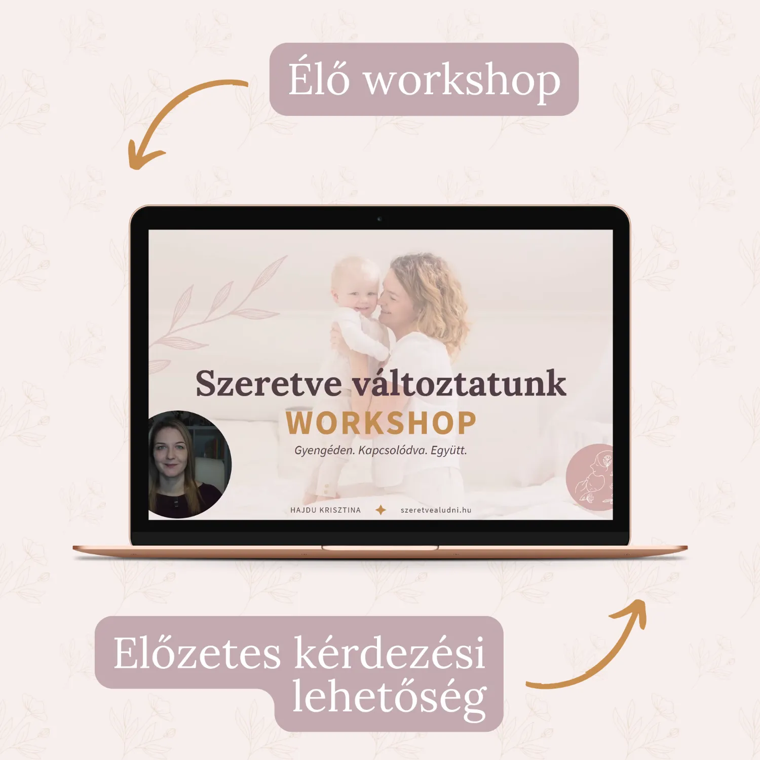 szeretve változtatunk Élő workshop