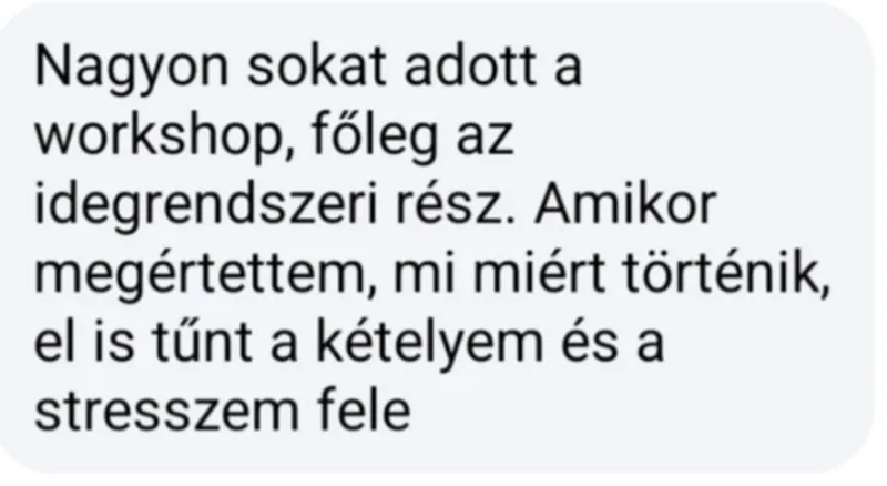 szeretve változtatunk workshop